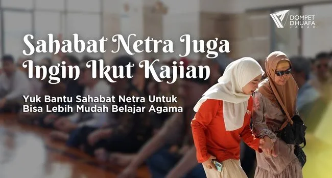 Sedekah Operasional Kajian Netra