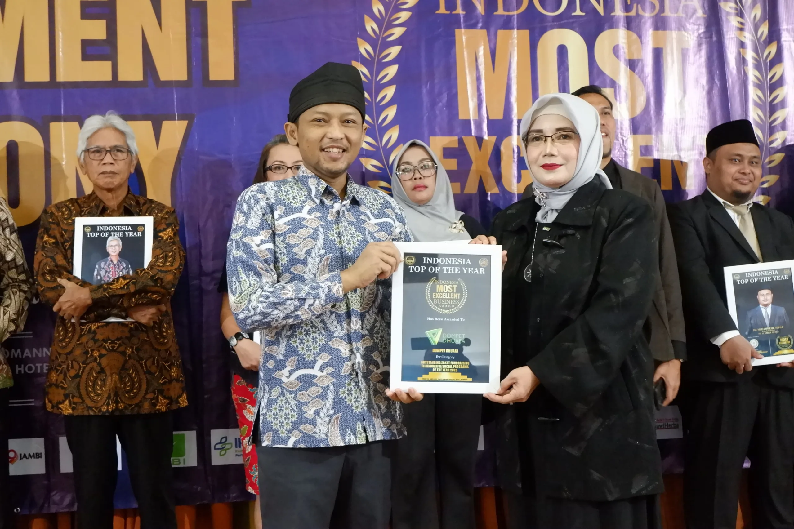 Dompet Dhuafa Raih Penghargaan Indonesia Most Excellent Award 2025, Penghargaan untuk Kategori “Outstanding Zakat Fundraising in Innovative Social Programs of The Year 2025”