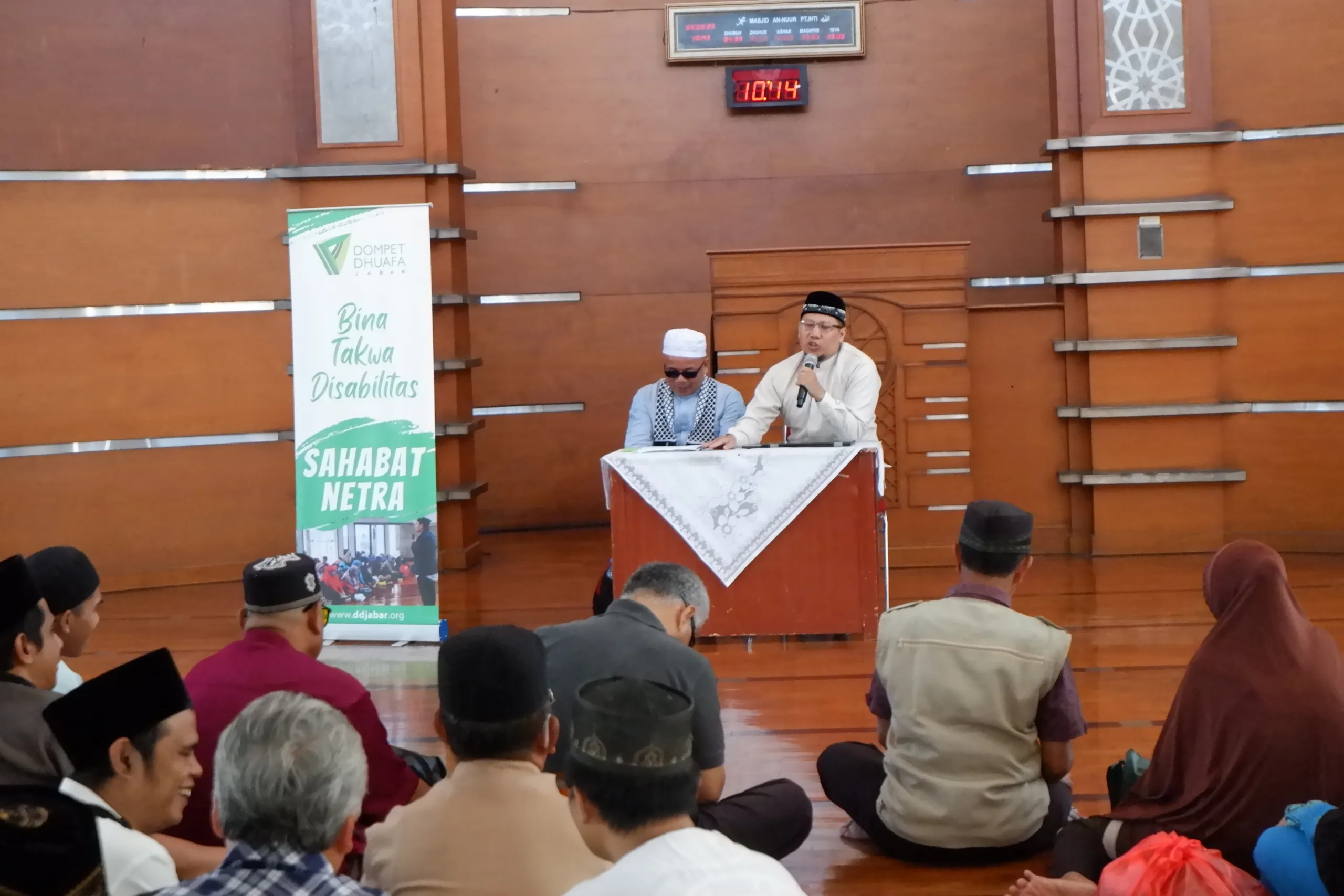 Dompet Dhuafa Jabar Melaksanakan Bina Taqwa Disabilitas Netra: Meneladani Kesabaran Rasulullah SAW