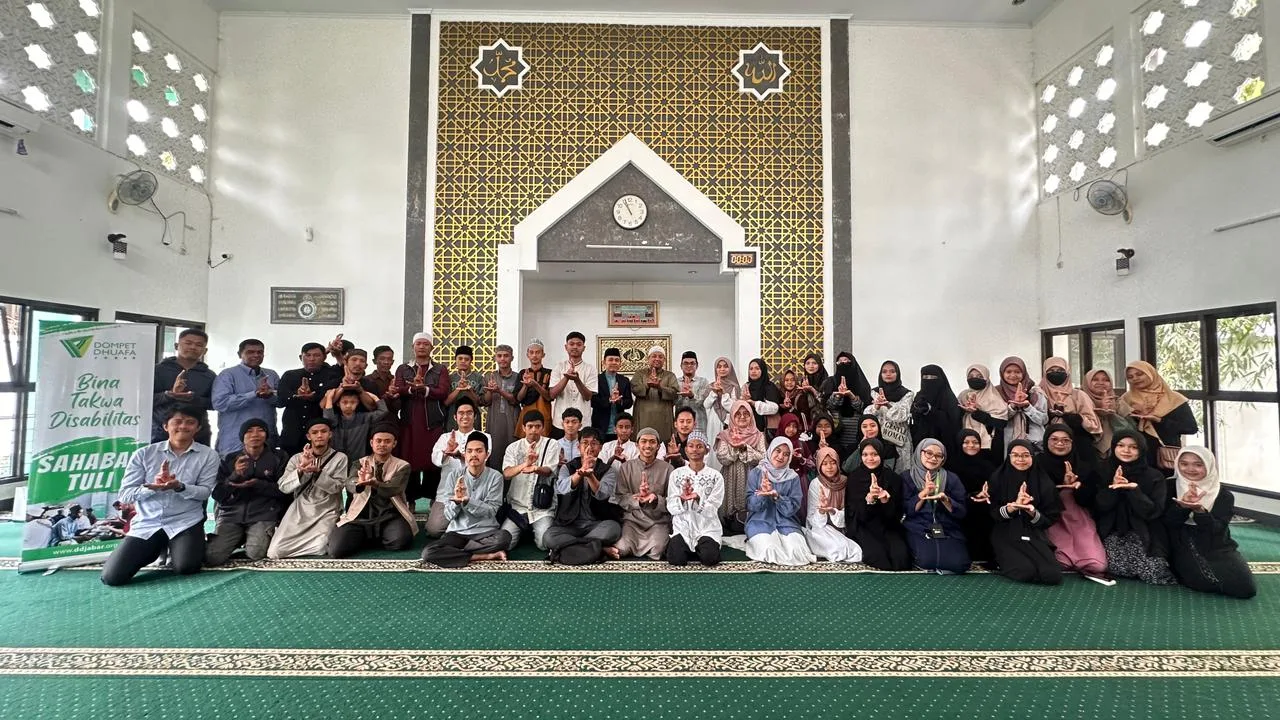 Perkuat Dakwah Inklusif, Dompet Dhuafa Jabar Gelar Bina Takwa Disabilitas Tuli di Tasikmalaya