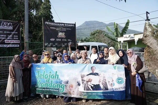 Melihat Langsung Hewan Kurban Terbaik, Dompet Dhuafa Gelar Program Jelajah Kandang Bersama Donatur