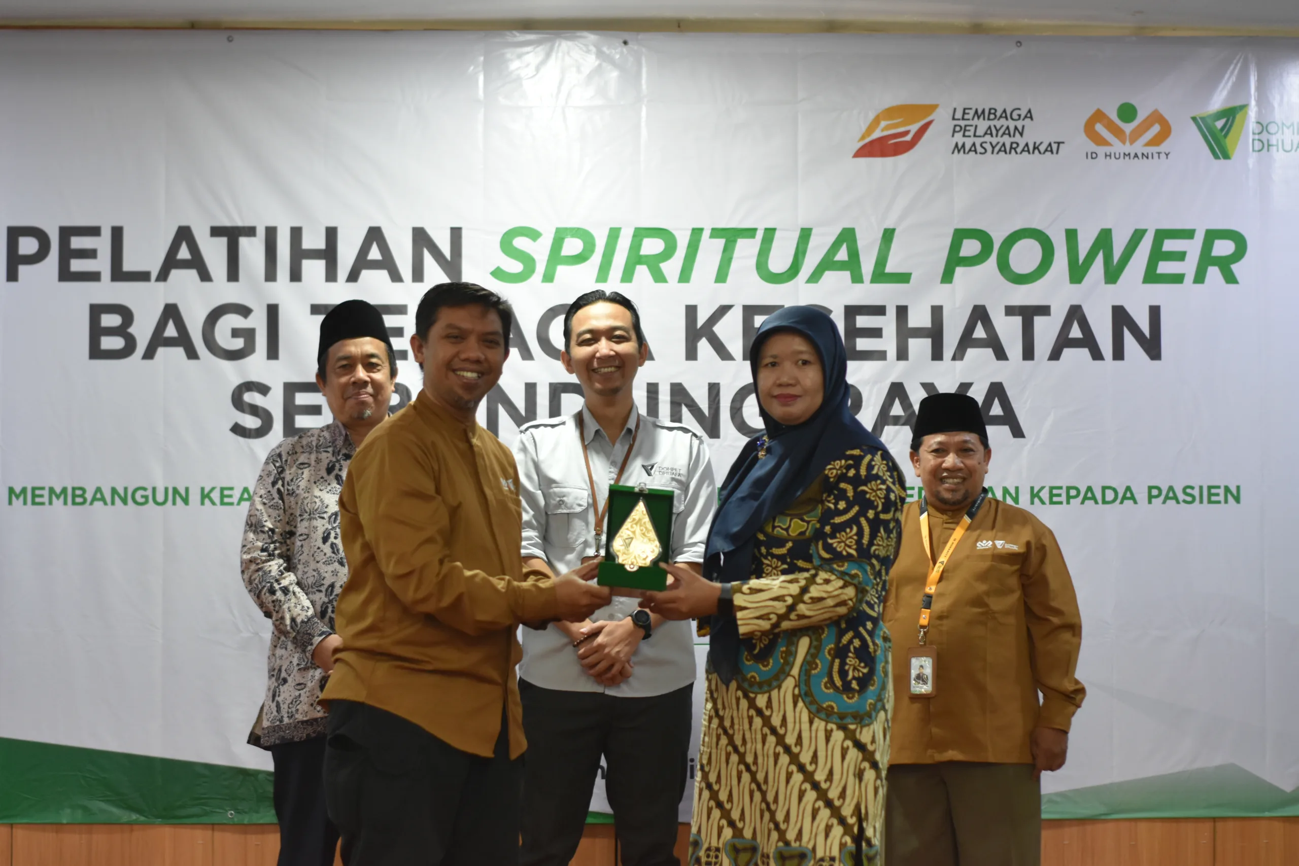 Dompet Dhuafa Jabar dan LPM ID Humanity Gelar Pelatihan Bimbingan Rohani Pasien untuk Nakes se-Bandung Raya